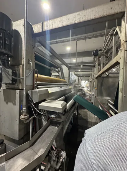 Fabric finishing line